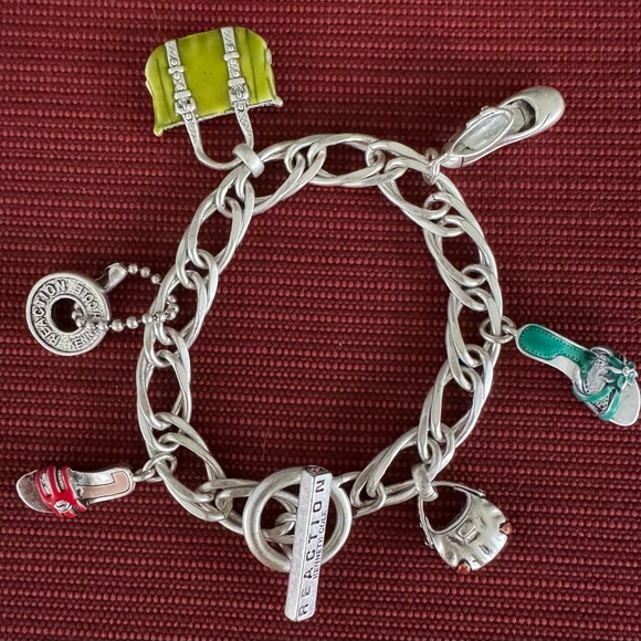 Vintage Kenneth Cole Charm Bracelet - Picture 1 of 2